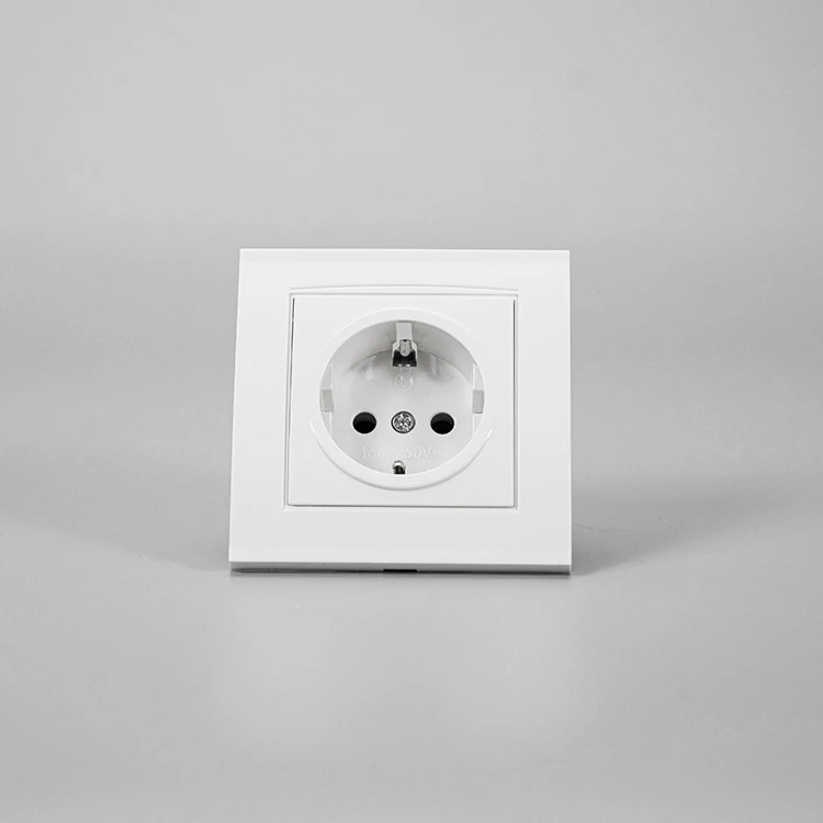 Diamond Series 1 Gang Socket Grounding factory